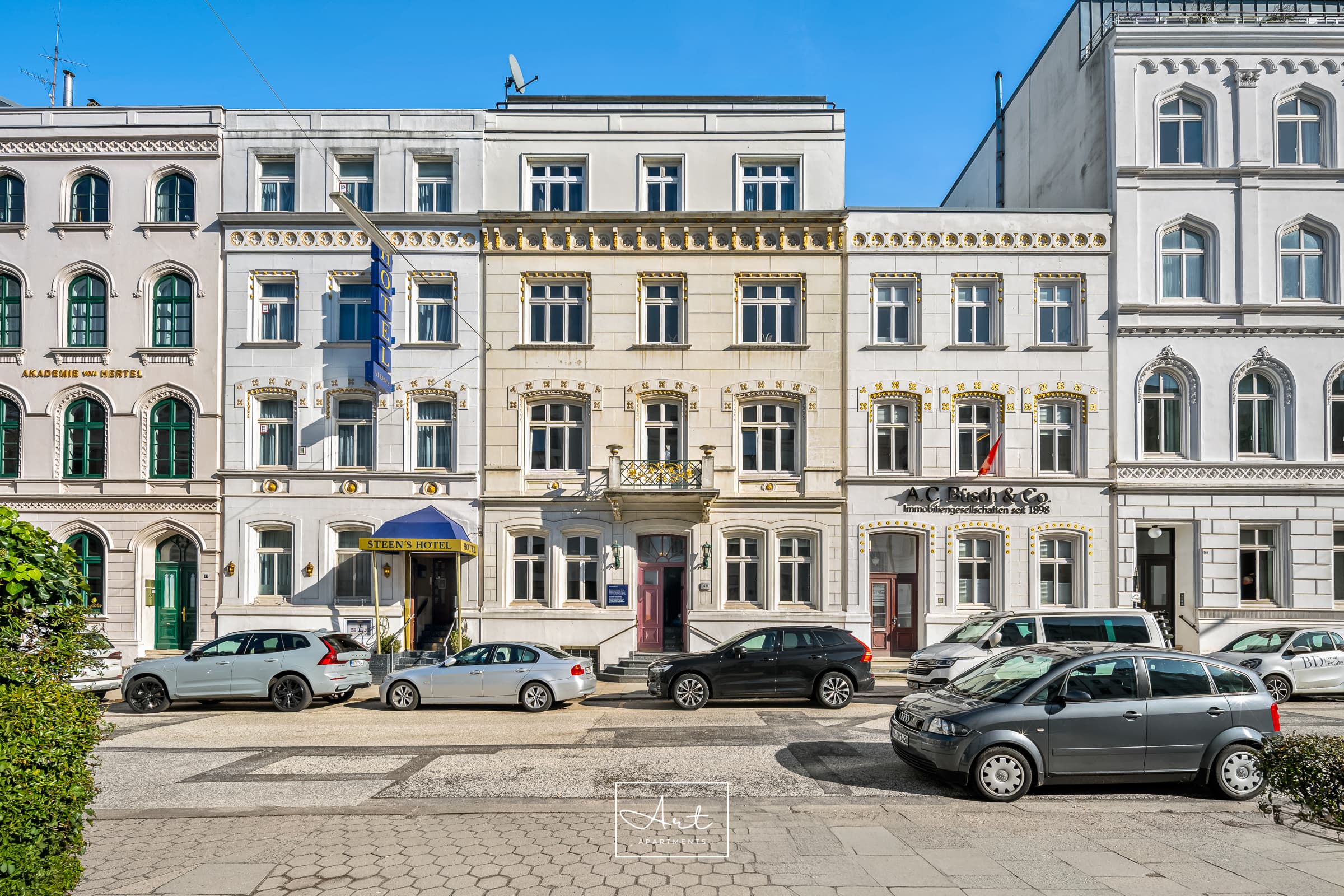 Innenansicht der Apartments in Holzdamm 45